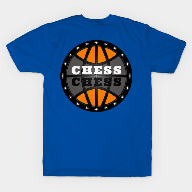 Chess Logo in Black, White and Orange by The Black Panther